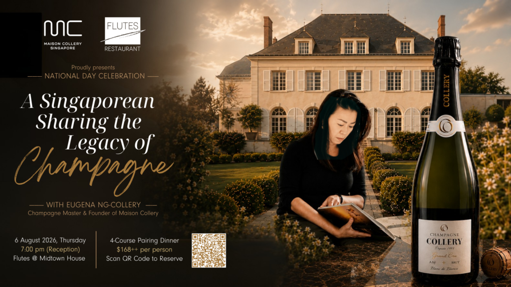 Maison Collery x FLUTES
National Day 2026 Champagne Dinner
